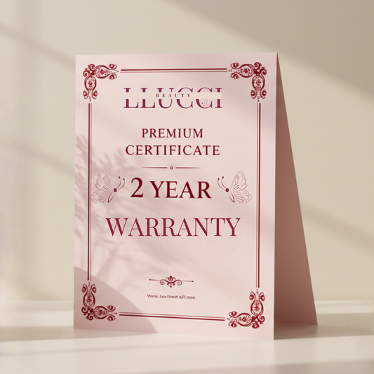 2 Year Product Warranty LLUCCII Certificate