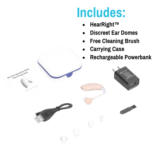 HearRight™ Will Get YOU Clearer Hearing Every Day